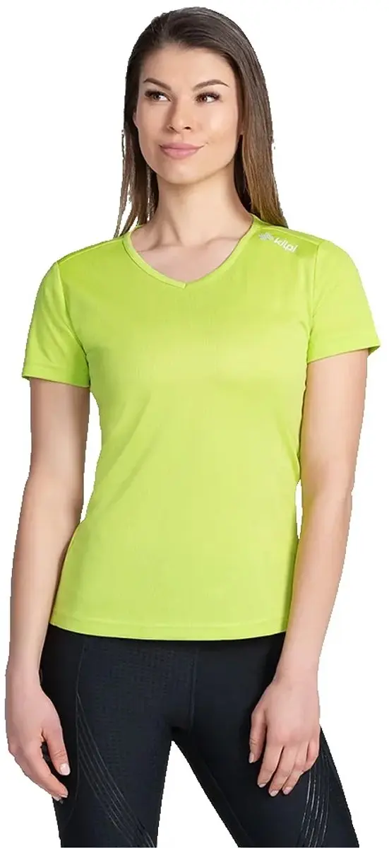 Kilpi Dima Dames T-shirt Met Korte Mouwen - Light Green - afbeelding 3 van 3