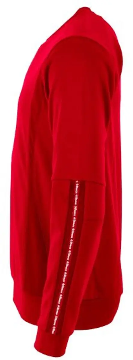 Reece Shift Round Neck Top Sporttrui - Rood - L - afbeelding 5 van 6
