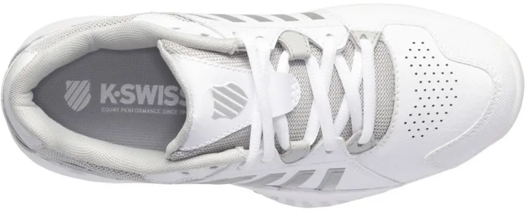 K-Swiss Tennisschoen Padelschoen Receiver V Omni Dames Wit Zilver