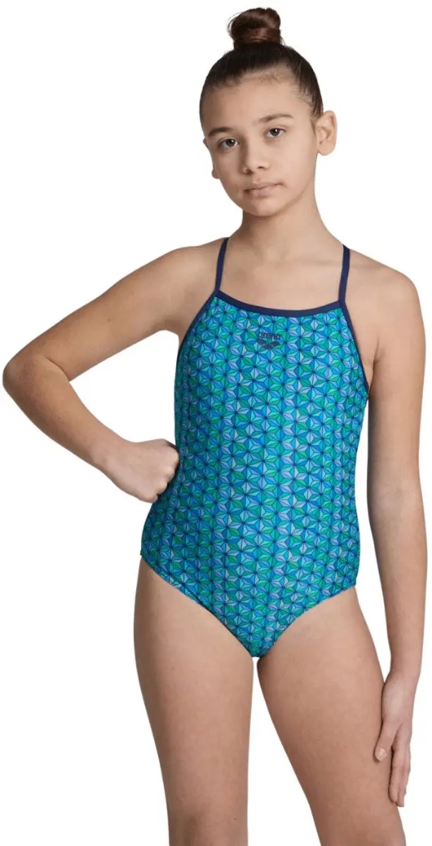 Arena G Starfish Lightdrop Back L Navy-Turquoise