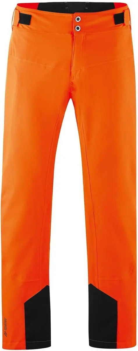 Maier Sports Heren Skibroek Fel Neon Oranje Maat 56 / XL