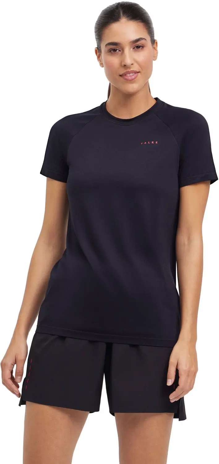 FALKE Training Move Better Tee vochtregulerend functioneel materiaal top dames z