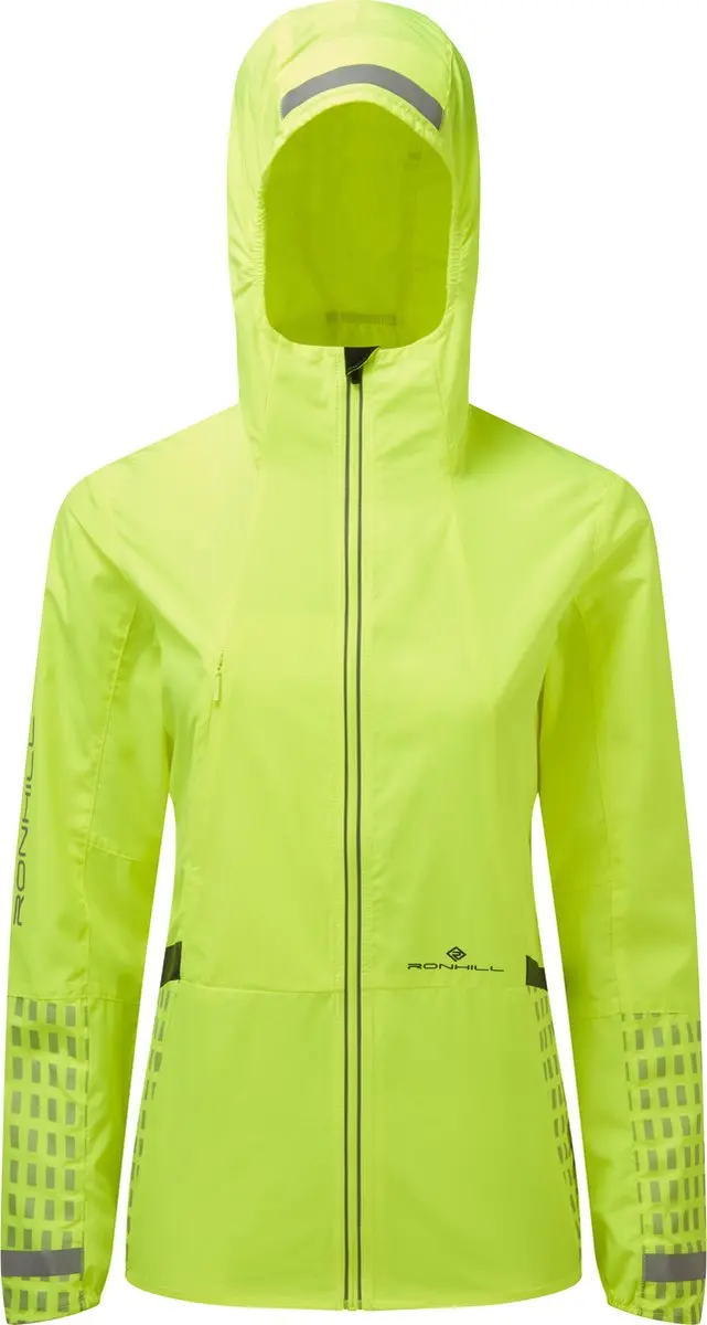 Ronhill Women's Tech Afterhours Jacket Fluo Yellow S