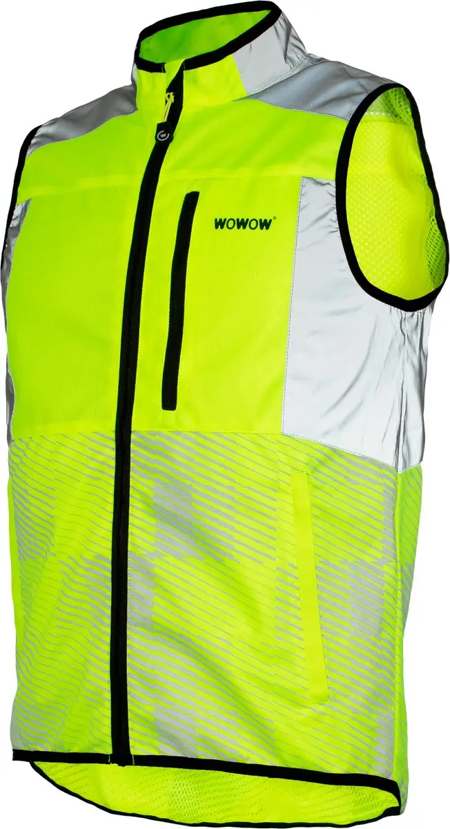 Tracker Jacket Fluo mouwloze loopjas- fietsjas EN17353
