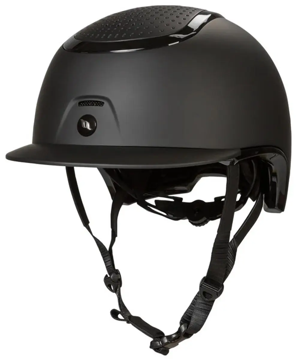 Back on Track Strixx Helm Zwart Glanzend Maat 52-55 cm