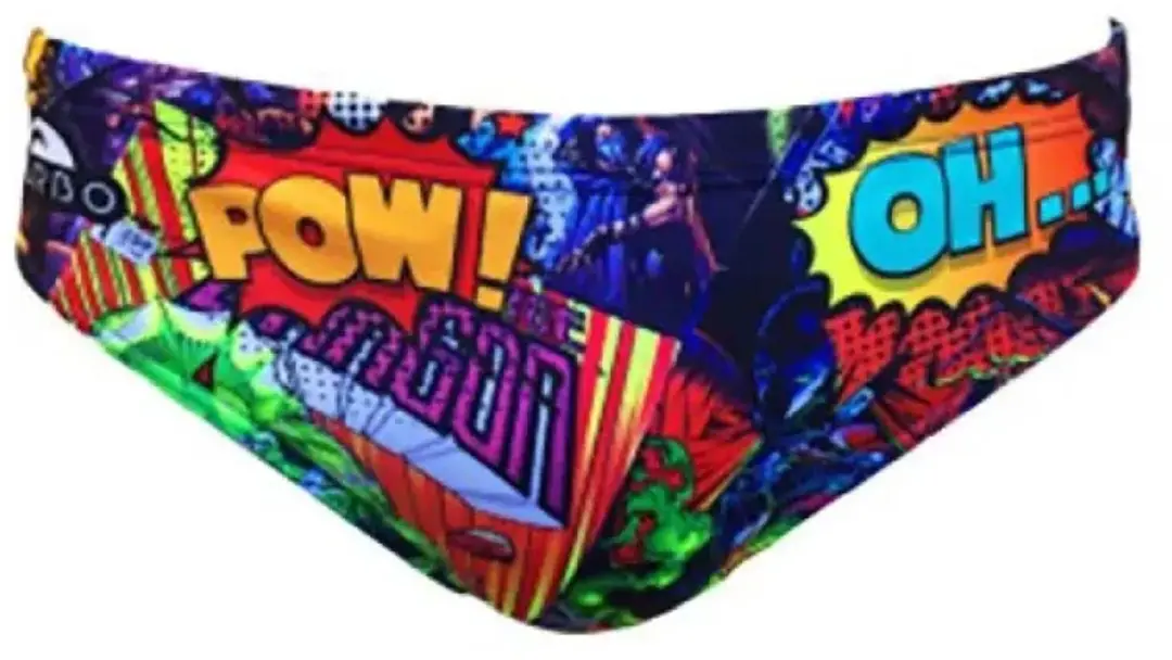Turbo Comic Zwemslip Veelkleurig M Man - afbeelding 6 van 6
