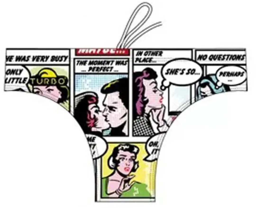 Turbo Comic Zwemslip Veelkleurig M Man