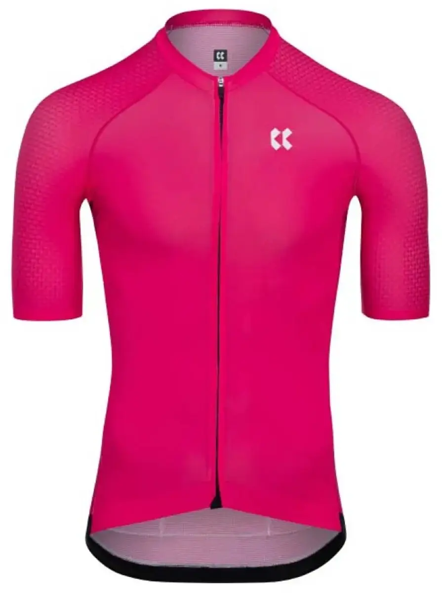 Kalas Passion Z5 Aero Korte Mouw Wielertrui Roze M Man