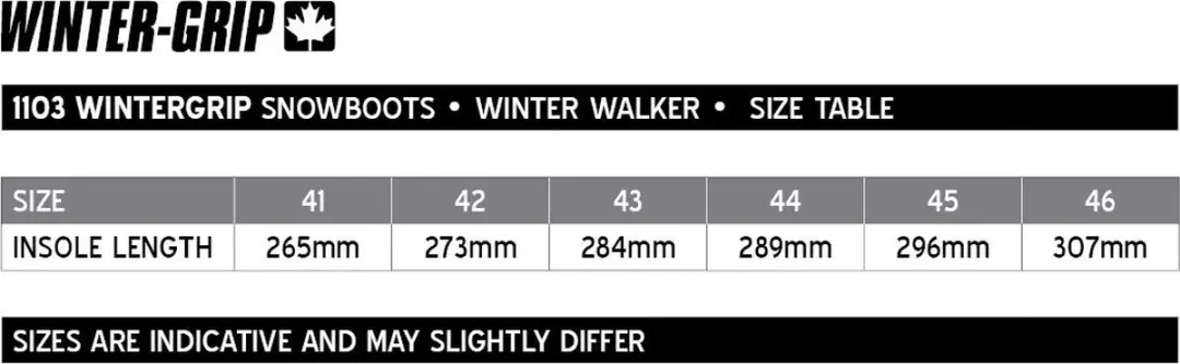 Winter-grip Winter Walker Snowboots Senior - Zwart/Grijs - afbeelding 3 van 4