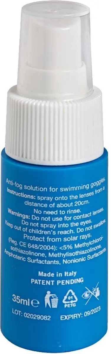 Arena Antifog Spray Transparant