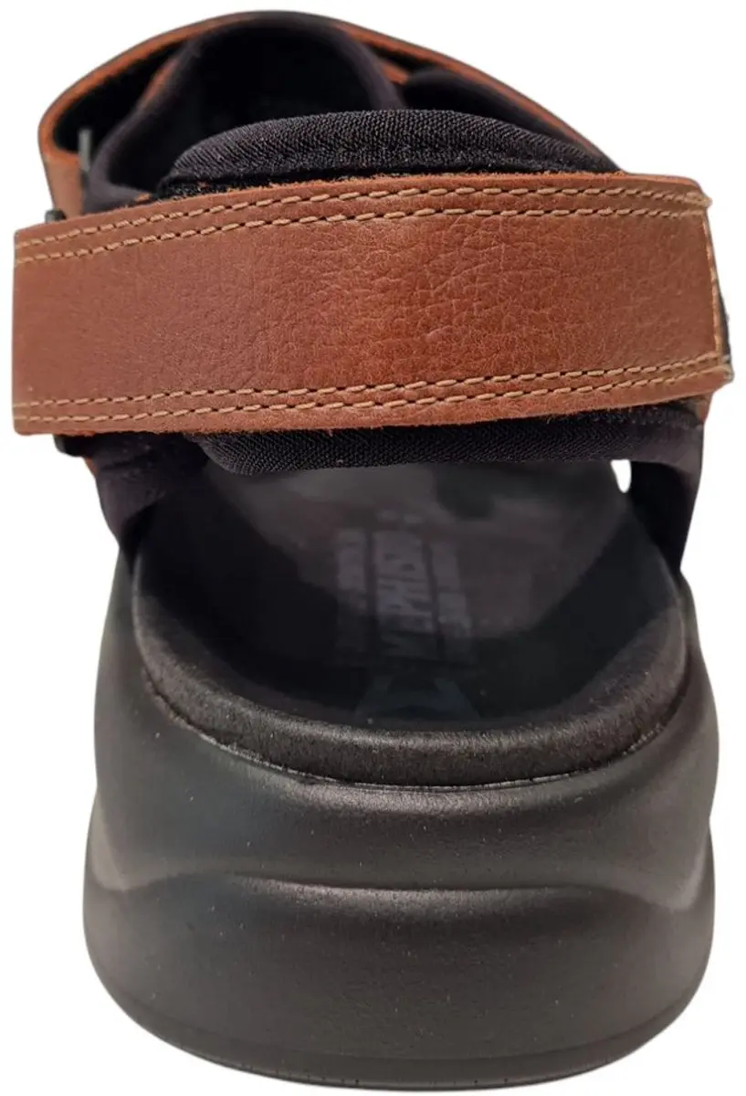 Mephisto Tito Heren Sandalen - Bruin - afbeelding 3 van 6