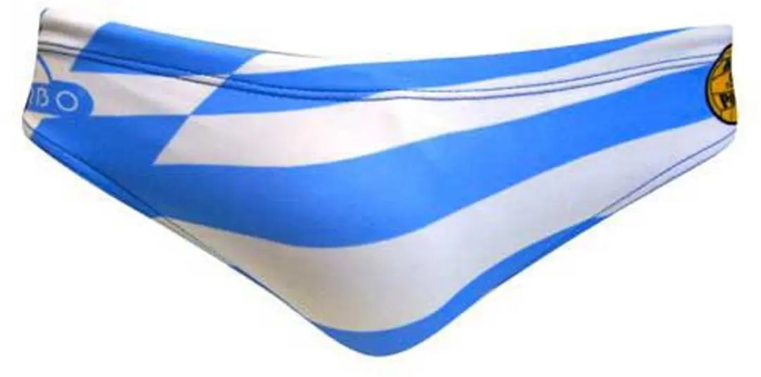 Turbo Greece Zwemslip Blauw 9-10 Years Jongen