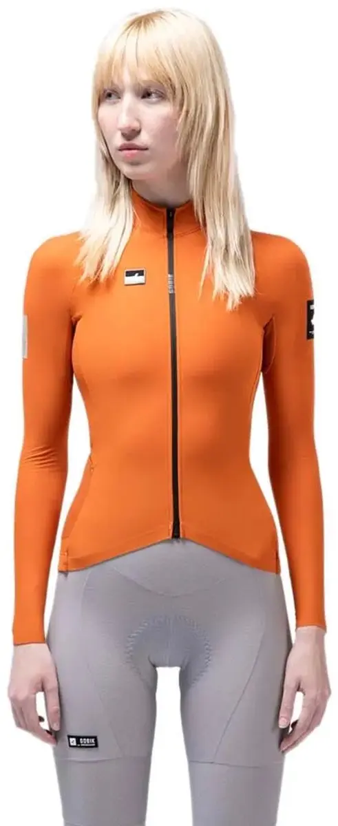 Gobik Pacer Solid 2.0 Dames Fietsshirt - Oranje - L - afbeelding 6 van 6