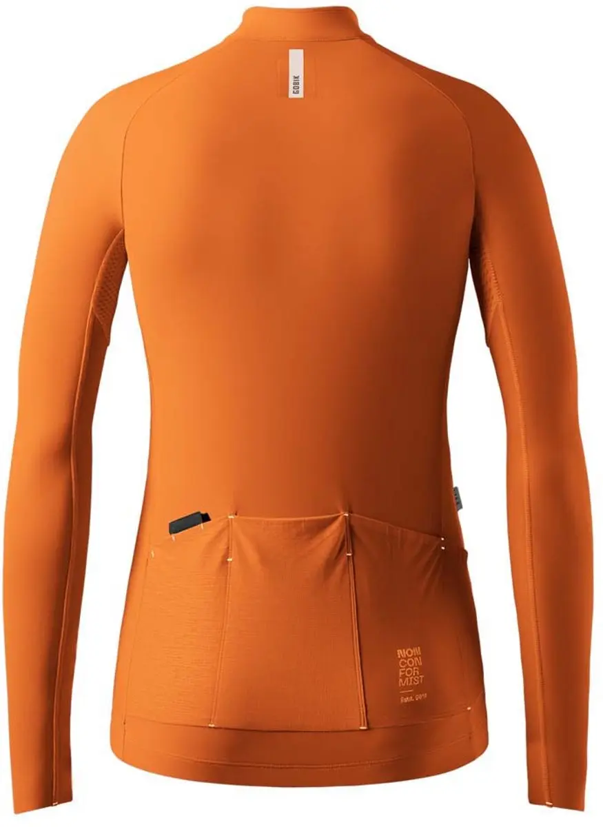 Gobik Pacer Solid 2.0 Dames Fietsshirt - Oranje - L - afbeelding 4 van 6