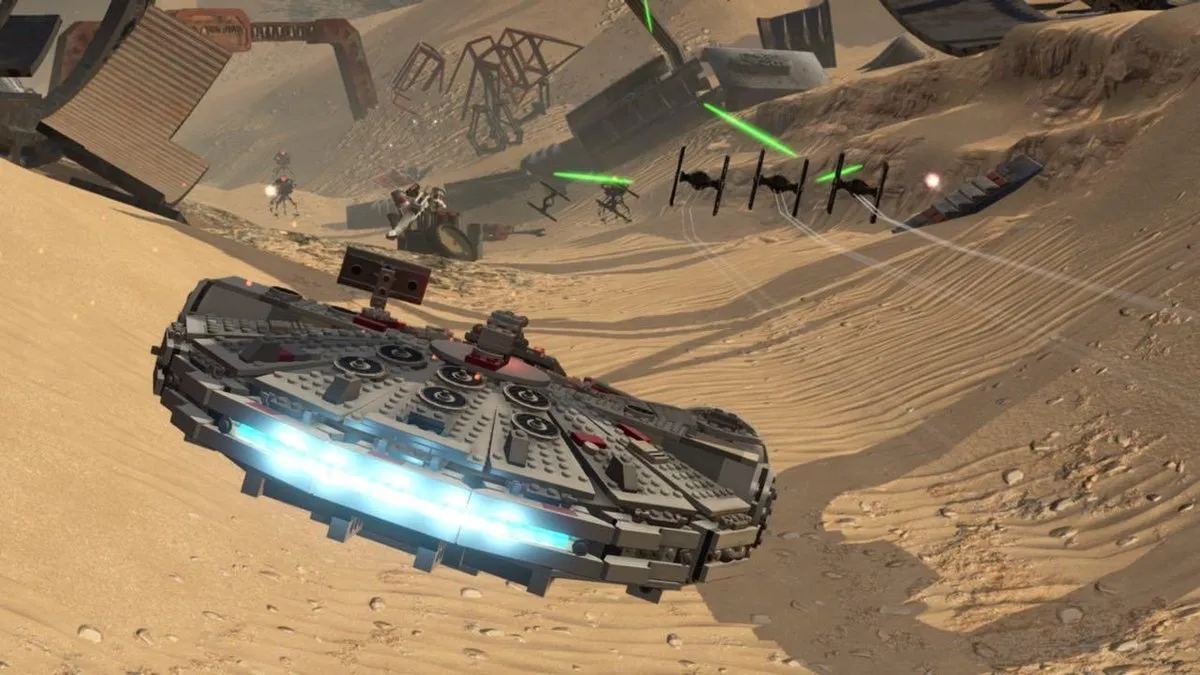 LEGO Star Wars The Force Awakens Wii U - 2 Spelers