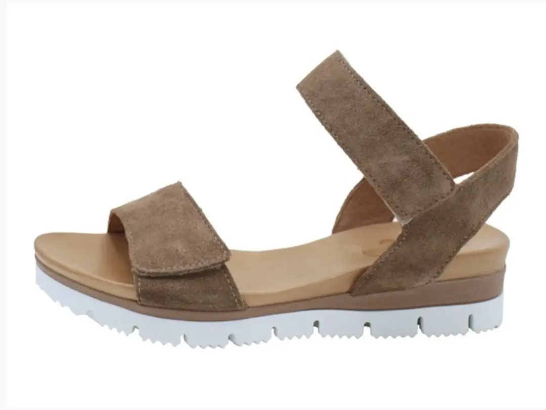 AQA Shoes A8900 Platte Sandalen Dames - Bruin - afbeelding 2 van 6