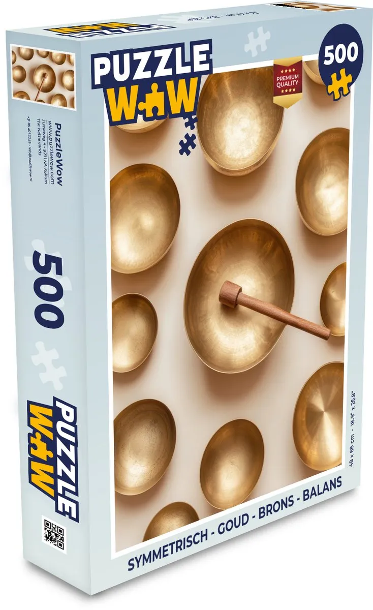 PuzzleWow Symmetrisch Legpuzzel 500 Stuks