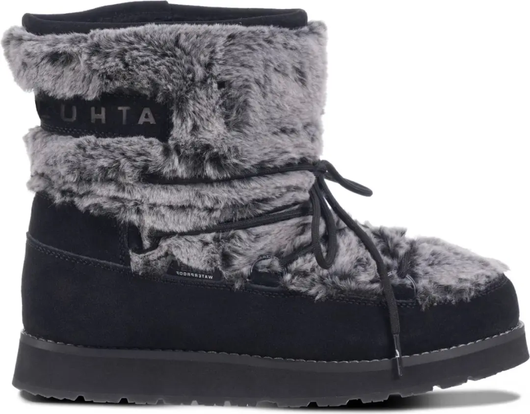 Luhta Nauttiva MS Snowboots dames Zwart dessin 36