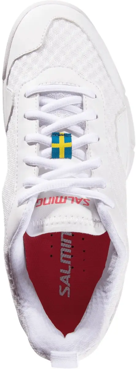Salming Viper SL Damesschoenen Indoor - Wit/Zwart/Cyaan - afbeelding 4 van 6