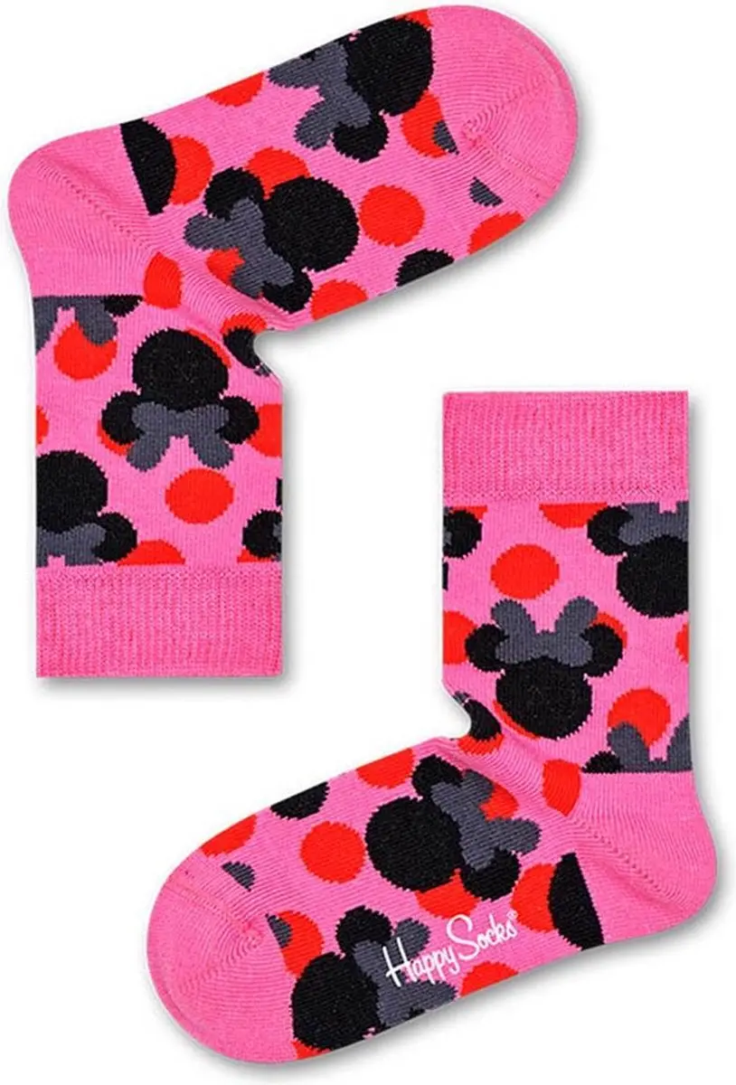 Happy Socks KDNY01-3300 Kids Disney Polka Minnie Sock 7-9Y