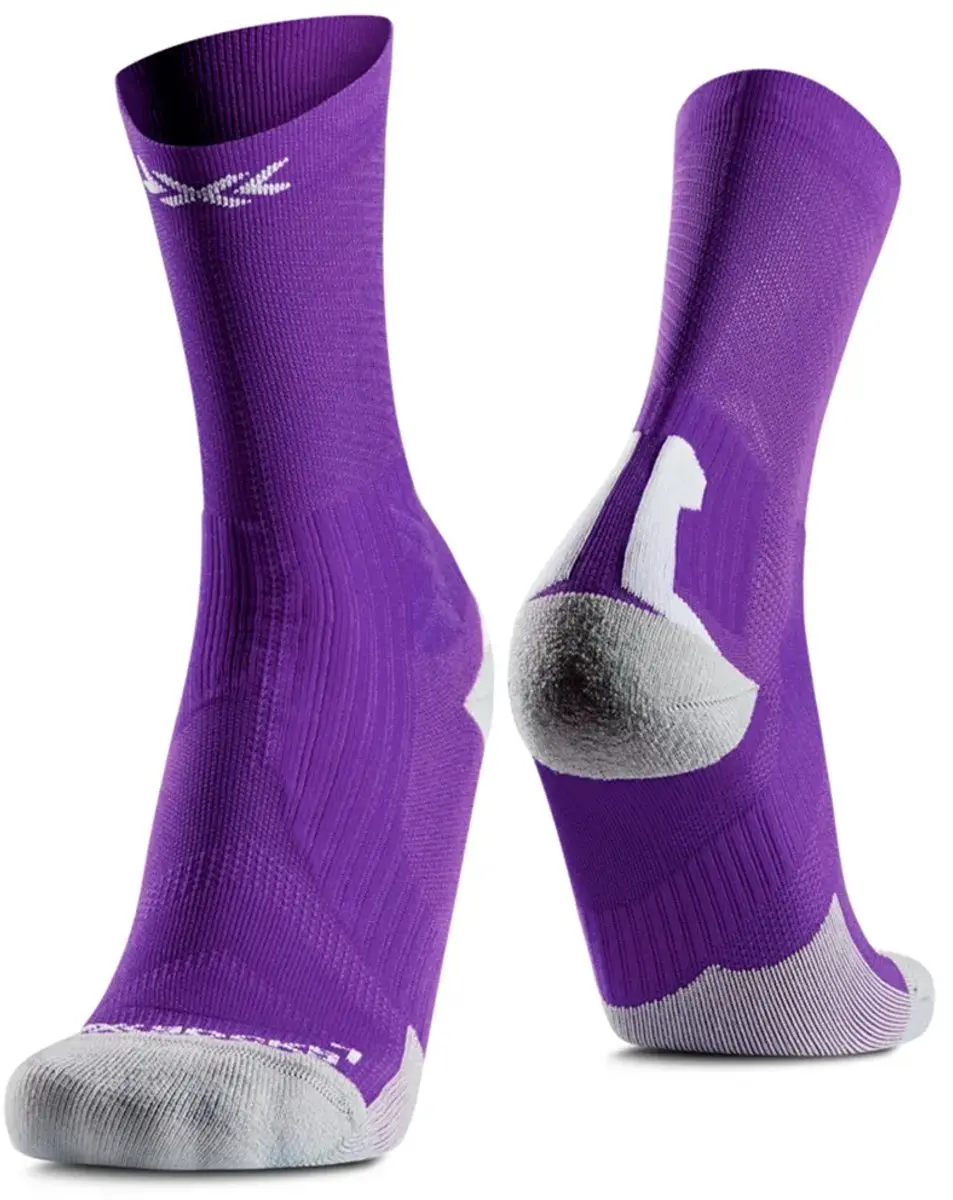 X-socks Bike Perform Crewsokken Paars EU 39-41