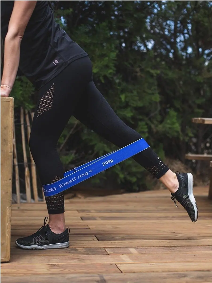 Sveltus Elasti'ring Fitnessband 7-20 kg - 4 Stuks - afbeelding 3 van 6