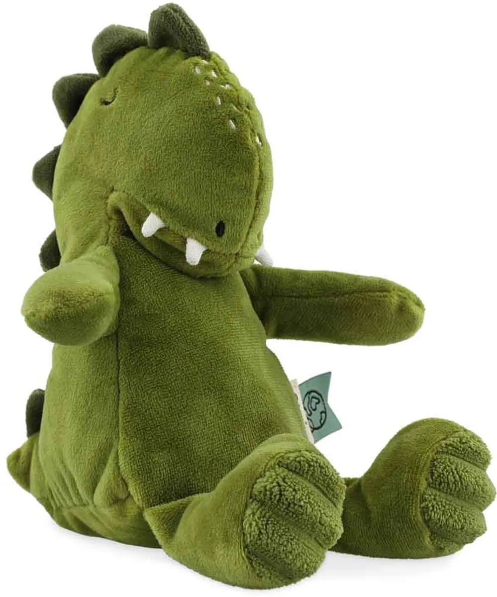 Trixie Knuffel Mr. Dino - Groen Gerecyclede Stof