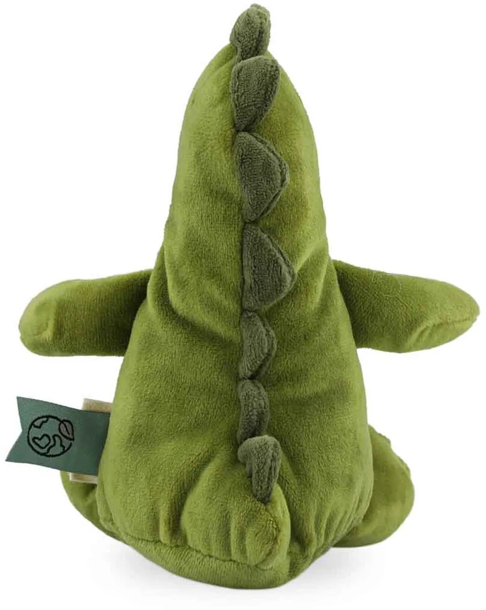 Trixie Knuffel Mr. Dino - Groen Gerecyclede Stof
