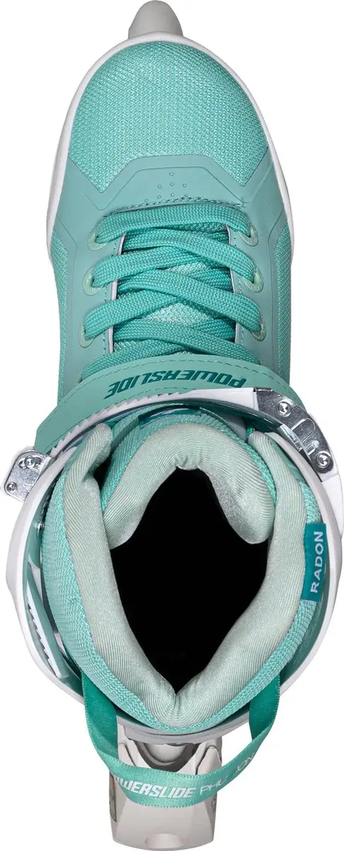 Powerslide Inlineskates Dames - Maat 38 - Lichtblauw/Wit - afbeelding 4 van 6