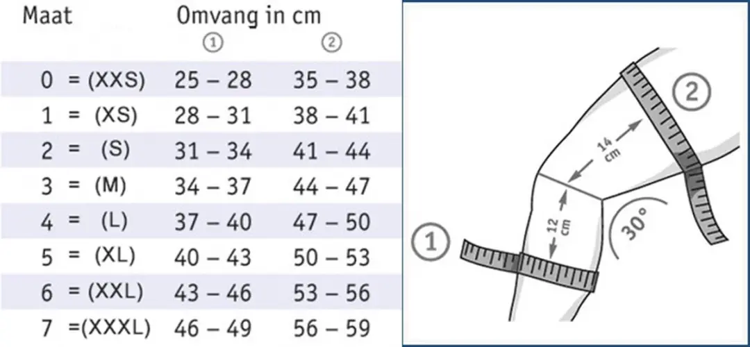 Bauerfeind GenuTrain Kniebrace - Titaan - afbeelding 3 van 6