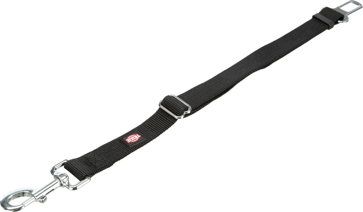 Trixie Veiligheidsgordel Auto Tuigje 70cm x 25mm - Zwart - afbeelding 4 van 6