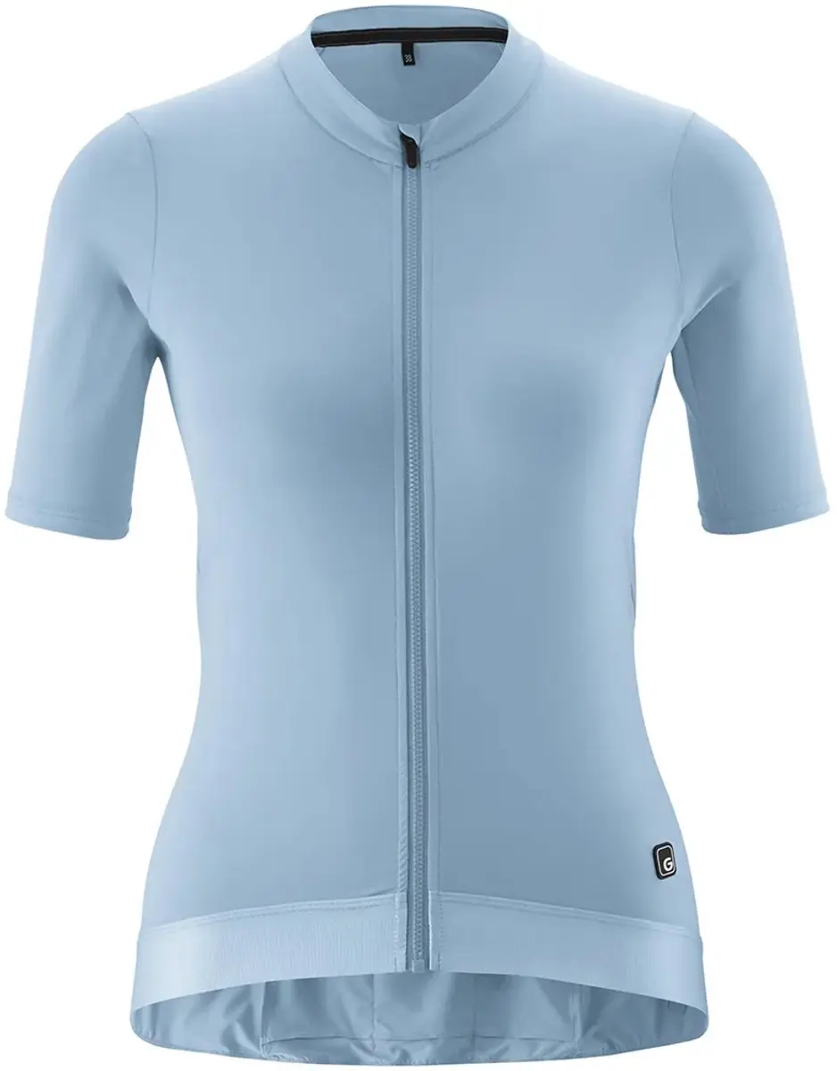 Gonso Road Korte Mouw Wielertrui Blauw 40 Vrouw
