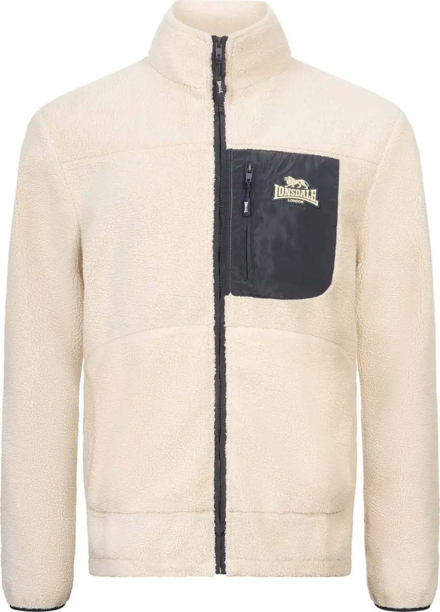 Lonsdale Lartington heren-sherpa-jas, normale pasvorm