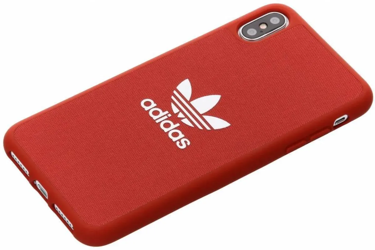 Adidas Originals Moulded Case Canvas - iPhone XS Max - Oranje