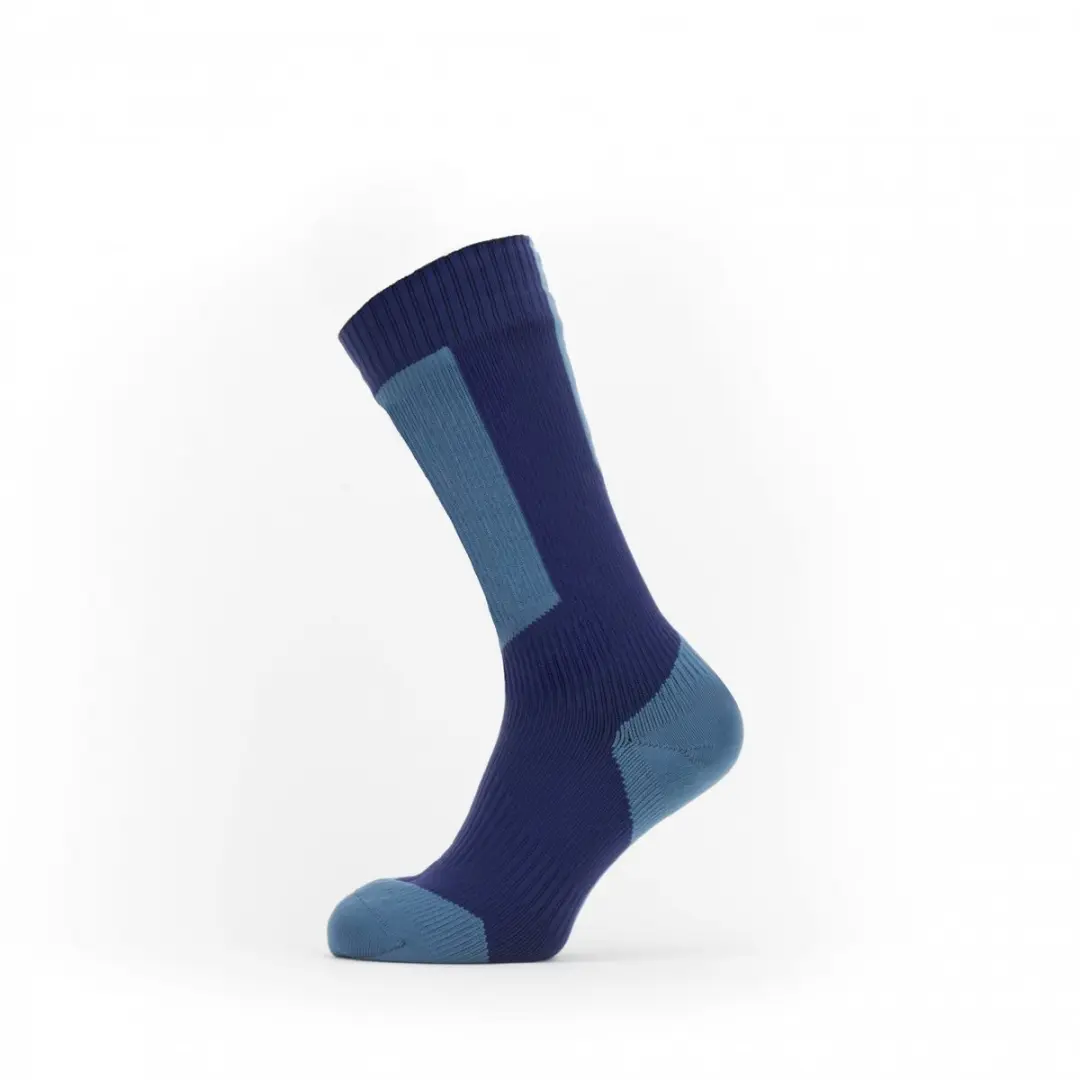 Sealskinz Runton waterdichte sokken Navy Blue/Red