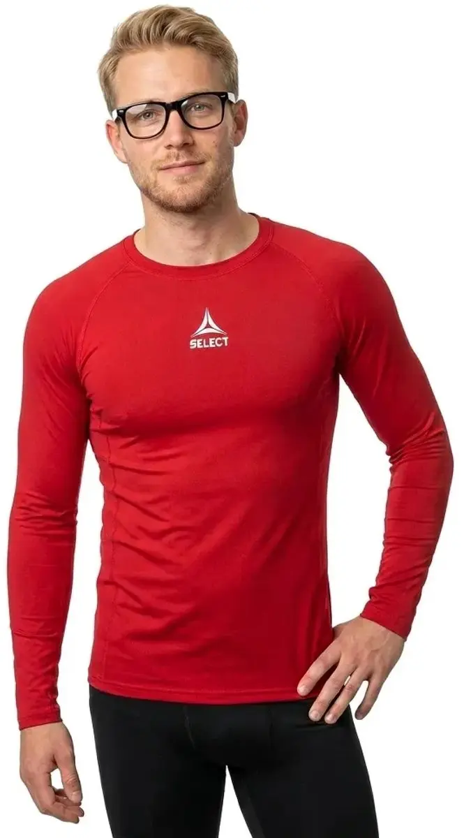 Select Ondershirt LS Thermoshirt Heren - Rood - L - afbeelding 3 van 5