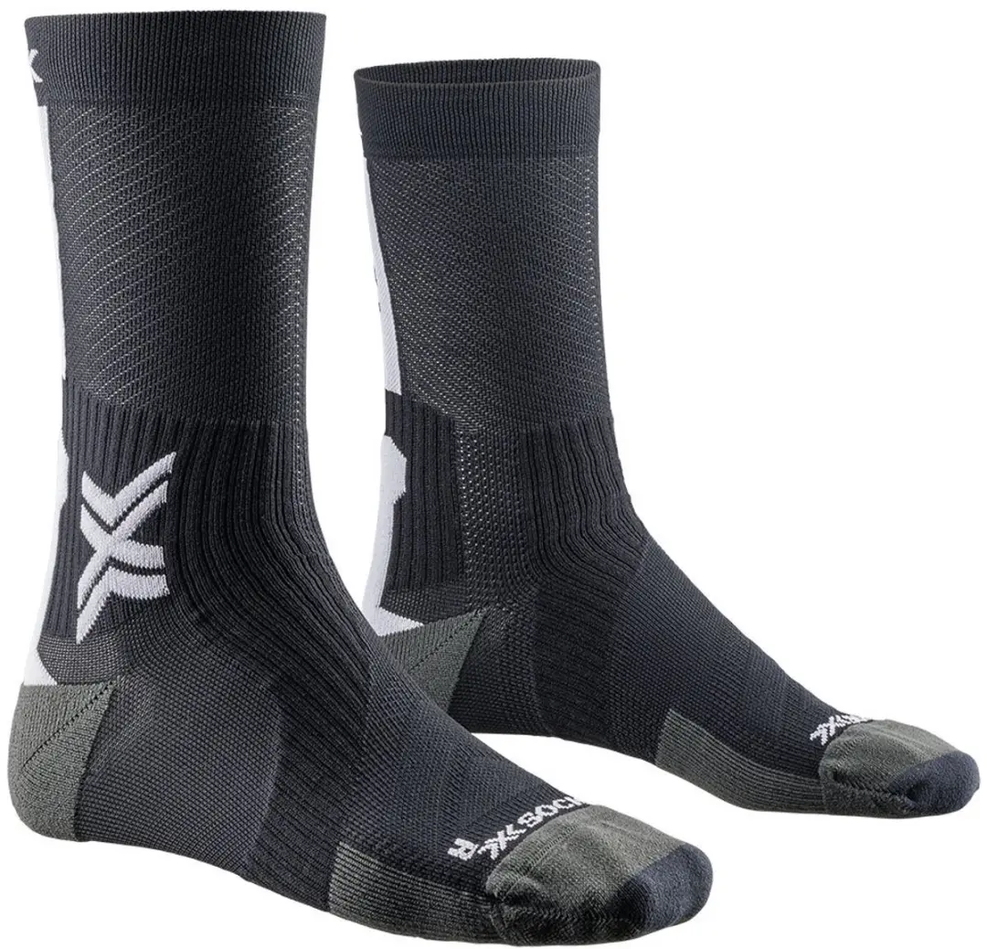 X-socks Bike Perform Crew Sokken Zwart EU 35-38