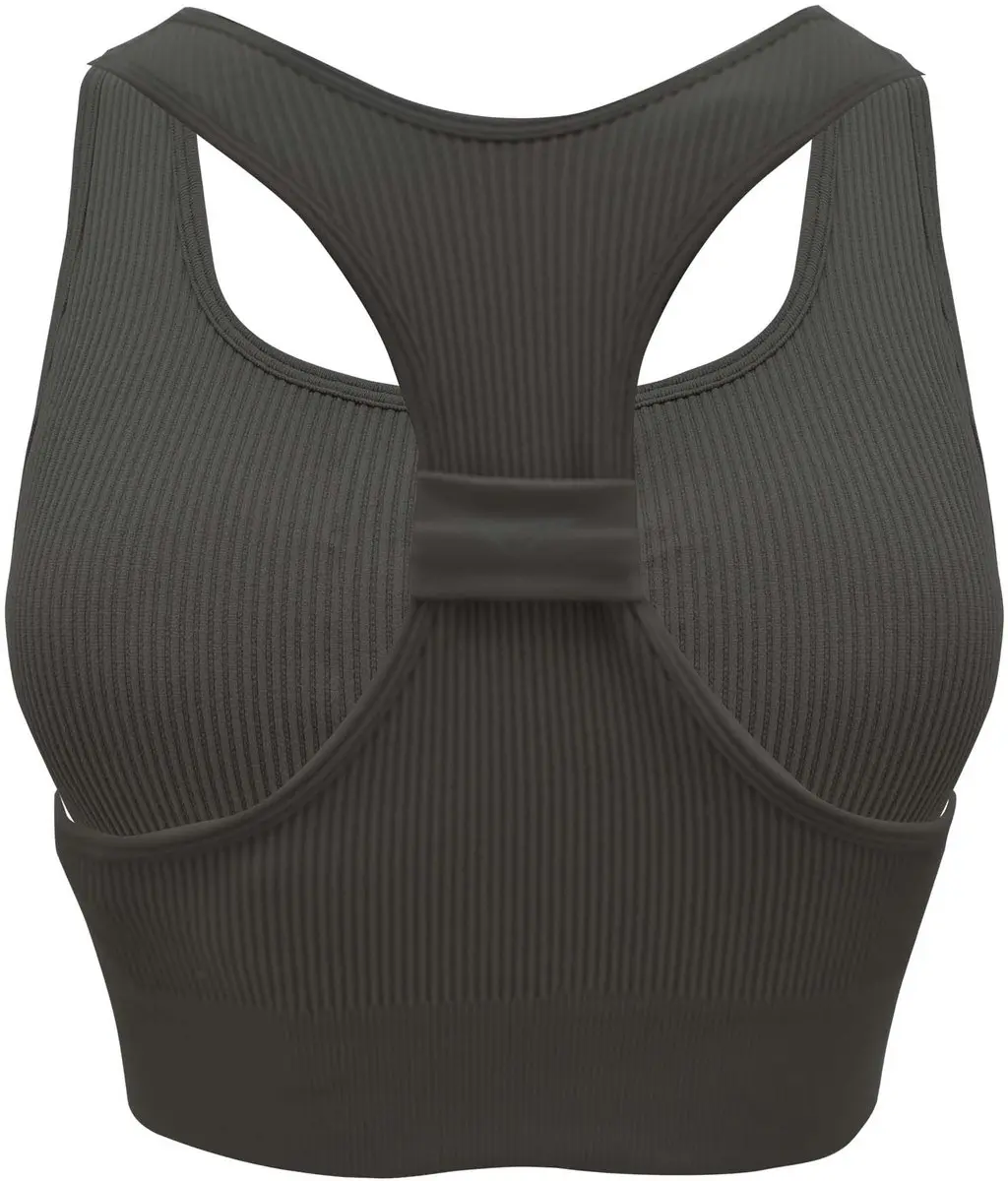 Legea Iconic Cropped Top Dames - Grijs - XL - afbeelding 2 van 2