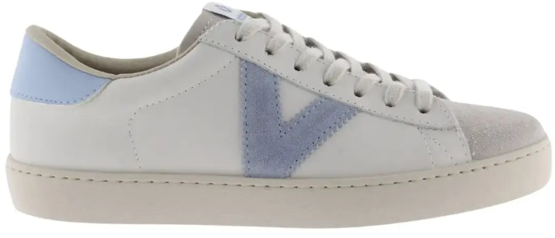 Dames sportschoenen van bont en suède Victoria Berlin