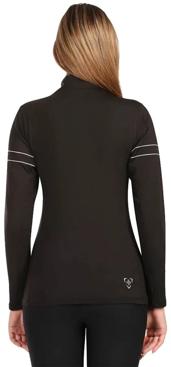 Kilpi Leema-W Dames Thermoshirt - Zwart - 38 - afbeelding 2 van 3