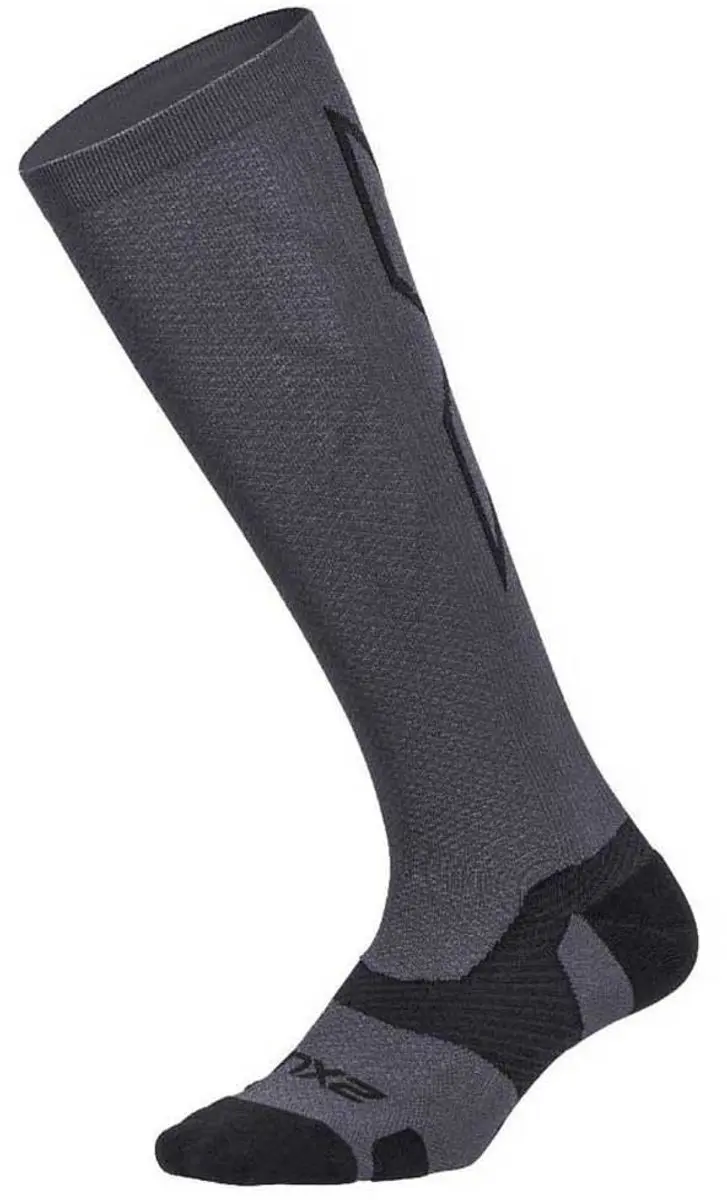 2xu Vectr Light Cushion 30- Lange Sokken 37 Cm Grijs EU 38-41 1/2 / 38-43 cm