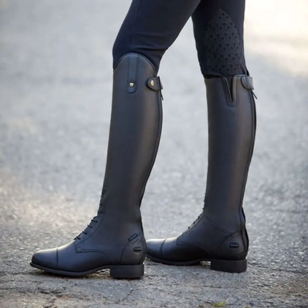 Rijlaars Heritage Contour H20 GeïsoleerdKleur: Black