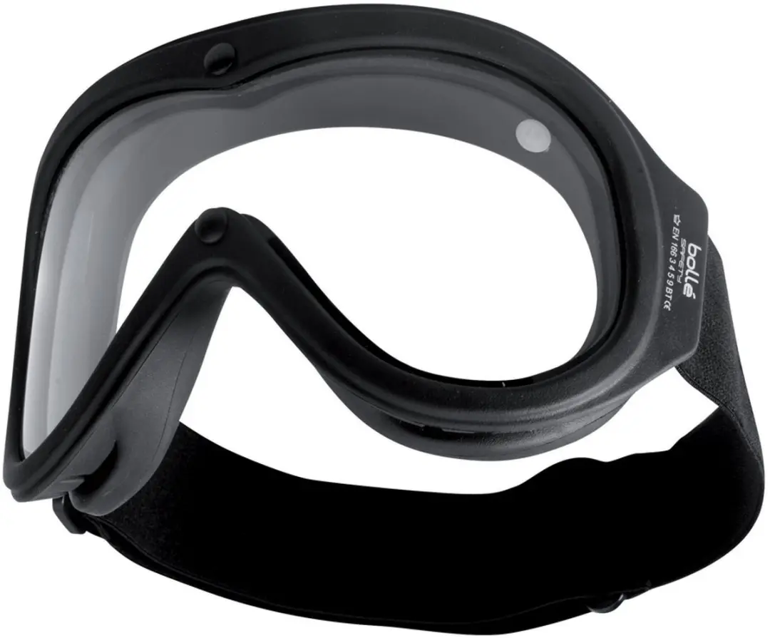 Bollé chronosoft II tactical bril clear #7 Zwart