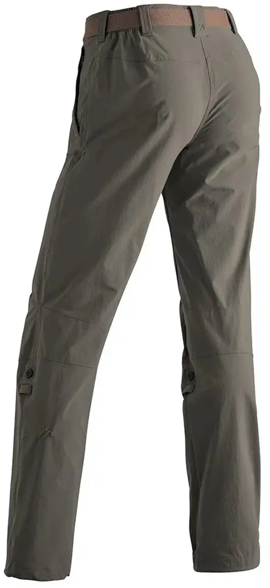 Maier Sports Lulaka lange broek Dames Full Zip, Short bruin Maat 38-kort - afbeelding 2 van 6