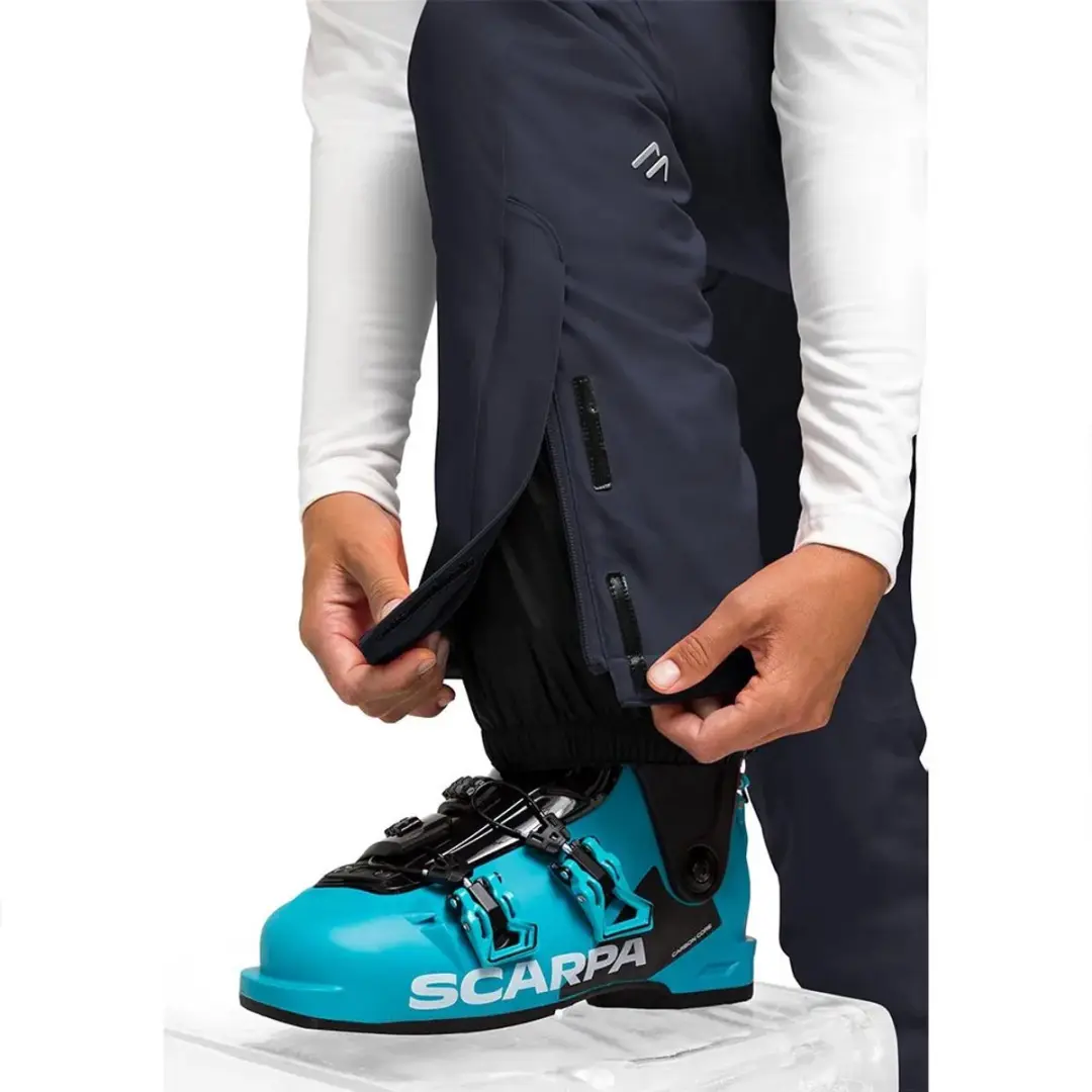 Maier Sports Allissia Slim Skibroek Dames - Blauw - afbeelding 2 van 4