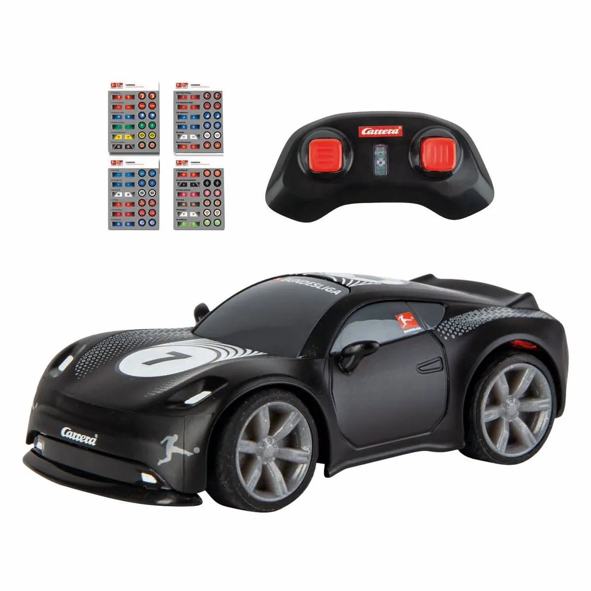 Carrera Bundesliga Mini RC Voertuig CAR370430043 - 1:43 - Zwart