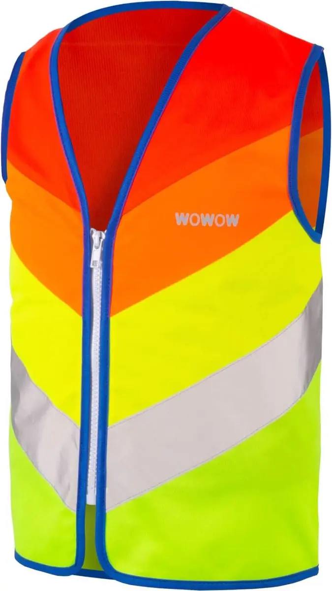 Wowow Kids Rainbow Jacket  - Veiligheidshesje kind - EN1150 certificaat - M
