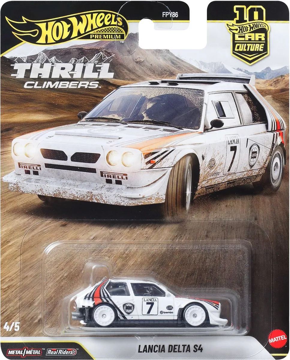 Hot Wheels Premium Car Culture Lancia Delta S4 JKF01