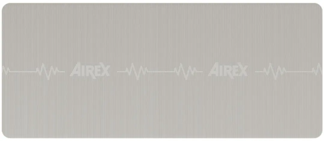 Airex Heartbeat Fit Mat - Trainingsmat 10mm - Platin - afbeelding 3 van 4