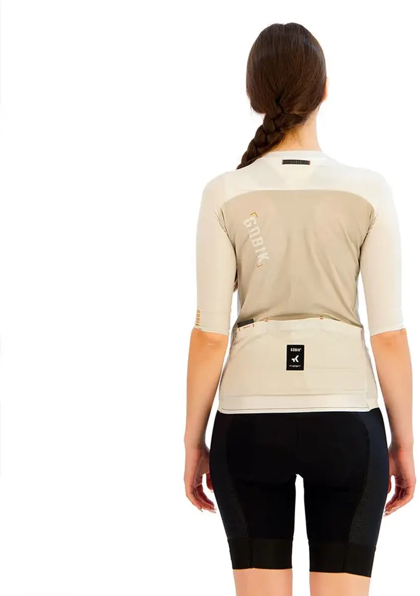 Gobik Infinity Wielertrui Korte Mouw - Wit - XL - afbeelding 3 van 6